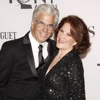 Steve Bakunas, Linda Lavin in The 66th Annual Tony Awards - Arrivals