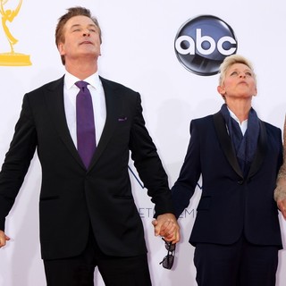 Alec Baldwin, Ellen DeGeneres in 64th Annual Primetime Emmy Awards - Arrivals