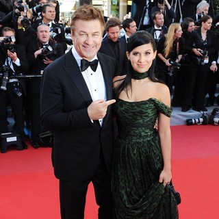 Alec Baldwin, Hilaria Thomas in Killing Them Softly Premiere - During The 65th Cannes Film Festival