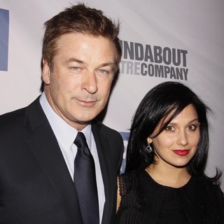 Alec Baldwin, Hilaria Thomas in Roundabout Theatre Company's 2012 Spring Gala - Arrivals