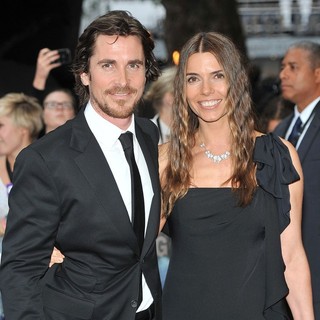 Christian Bale, Sibi Blazic in The European Premiere of The Dark Knight Rises - Arrivals