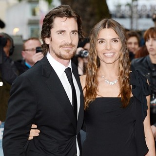 Christian Bale, Sibi Blazic in The European Premiere of The Dark Knight Rises - Arrivals