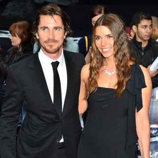 Christian Bale, Sibi Blazic in The European Premiere of The Dark Knight Rises - Arrivals