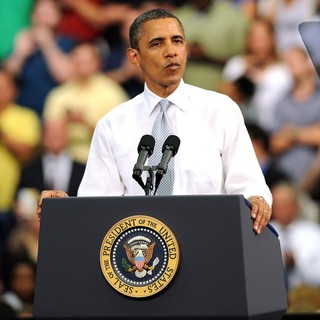 Barack Obama in President Barack Obama at Florida Atlantic University to Speak About The Economy and The Buffet Rule