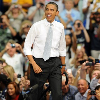 Barack Obama in President Barack Obama at Florida Atlantic University to Speak About The Economy and The Buffet Rule