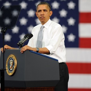 Barack Obama in President Barack Obama at Florida Atlantic University to Speak About The Economy and The Buffet Rule