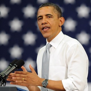 Barack Obama in President Barack Obama at Florida Atlantic University to Speak About The Economy and The Buffet Rule