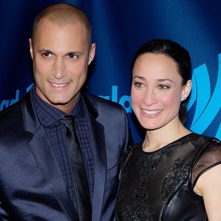 Nigel Barker, Cristen Chin in 24th Annual GLAAD Media Awards - Arrivals