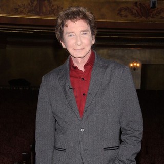 Barry Manilow in Manilow on Broadway Press Event