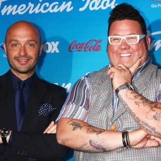 Joe Bastianich, Graham Elliott in FOX's American Idol Finalists Party
