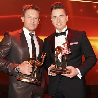 Felix Baumgartner, Andreas Gabalier in Bambi Awards 2012