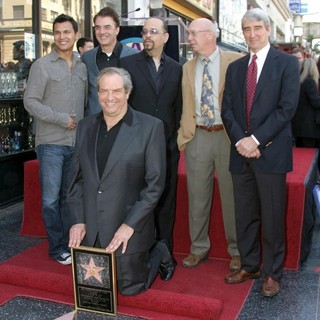 Adam Beach, Chris Noth, Dick Wolf, Ice-T, Dann Florek, Sam Waterston in Dick Wolf Receives A Star on Hollywood Walk of Fame