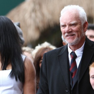 Garcelle Beauvais, Malcolm McDowell, Beckett Taylor McDowell in The Hollywood Walk of Fame Honors Malcolm McDowell