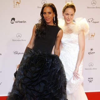 Barbara Becker, Jeanette Hain in Bambi 2011 Awards - Red Carpet Arrivals