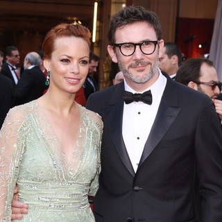 Berenice Bejo, Michel Hazanavicius in 84th Annual Academy Awards - Arrivals
