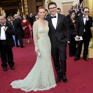 Berenice Bejo, Michel Hazanavicius in 84th Annual Academy Awards - Arrivals