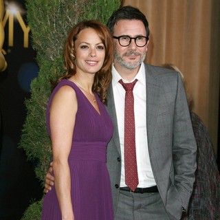 Berenice Bejo, Michel Hazanavicius in 84th Annual Academy Awards Nominees Luncheon
