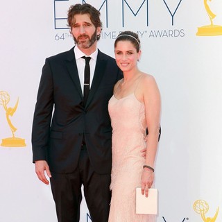 David Benioff, Amanda Peet in 64th Annual Primetime Emmy Awards - Arrivals