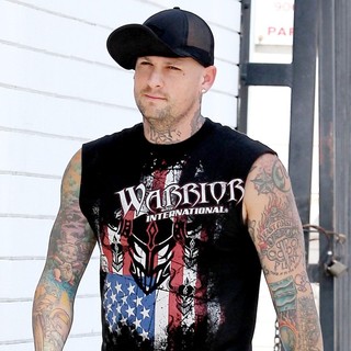 Benji Madden in Benji Madden Walking in Beverly Hills