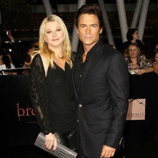 Sheryl Berkoff, Rob Lowe in The Twilight Saga's Breaking Dawn Part I World Premiere