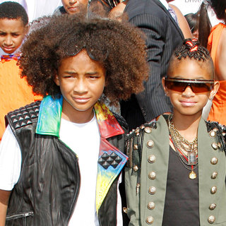 Jaden Smith, Willow Smith in 2010 BET Awards