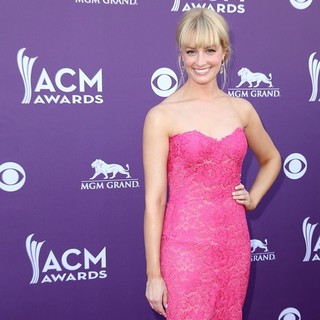 Beth Behrs in 48th Annual ACM Awards - Arrivals