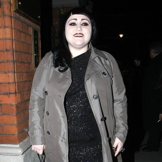 Beth Ditto, Gossip in London Fashion Week A-W 2011: Get A Life Palladium - Departures