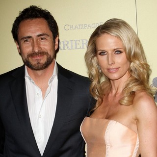 Demian Bichir, Stefanie Sherk in 5th Annual Women in Film Pre-Oscar Cocktail Party