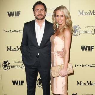 Demian Bichir, Stefanie Sherk in 5th Annual Women in Film Pre-Oscar Cocktail Party
