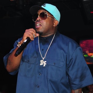Big Boi, OutKast in Big Boi After His Free Concert Alongside His Band for MySpace Streaming