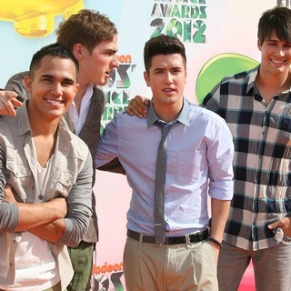 Big Time Rush in 2012 Kids' Choice Awards - Arrivals