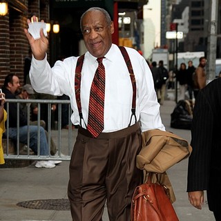 Bill Cosby in The Late Show with David Letterman - Arrivals