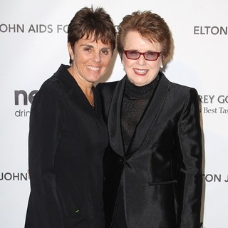 Billie Jean King in 21st Annual Elton John AIDS Foundation's Oscar Viewing Party
