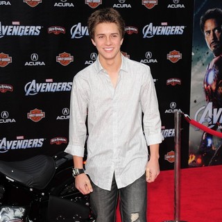 Billy Unger in World Premiere of The Avengers - Arrivals