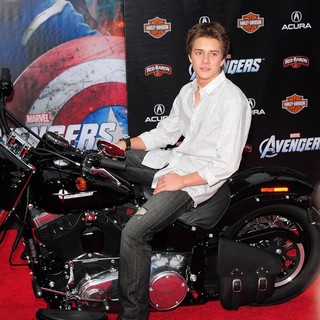 Billy Unger in World Premiere of The Avengers - Arrivals
