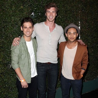 Jean-Luc Bilodeau, Derek Theler, Tahj Mowry in ABC Family West Coast Upfronts Party