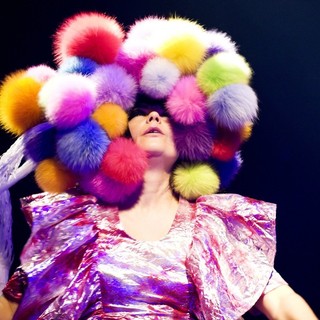 Bjork in Bjork Performs at The Hammersmith Apollo