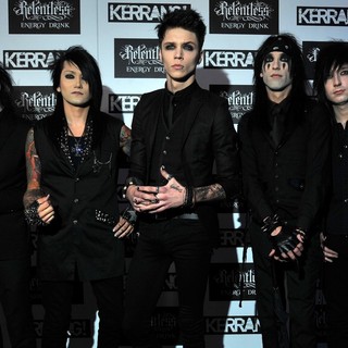 Black Veil Brides in Kerrang! Awards 2012 - Arrivals - black-veil-brides-kerrang-awards-2012-01