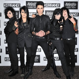 Black Veil Brides in Kerrang! Awards 2012 - Arrivals - black-veil-brides-kerrang-awards-2012-02