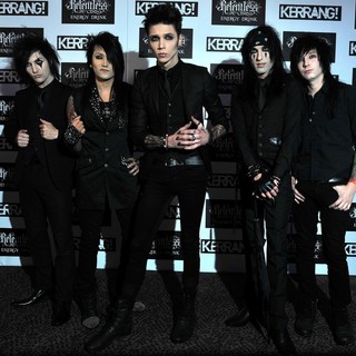 Black Veil Brides in Kerrang! Awards 2012 - Arrivals - black-veil-brides-kerrang-awards-2012-03