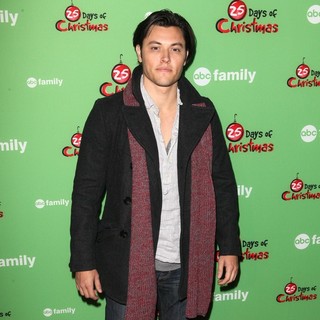 Blair Redford in ABC Family's 25 Days of Christmas Winter Wonderland Event