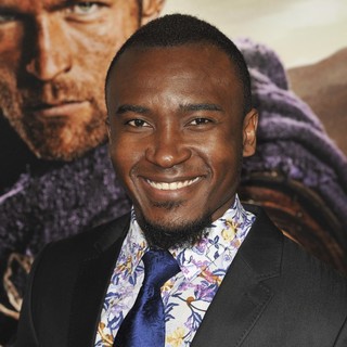 Blessing Mokgohloa in U.S. Premiere Screening of Spartacus: War of the Damned