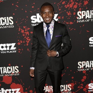 Blessing Mokgohloa in U.S. Premiere Screening of Spartacus: War of the Damned