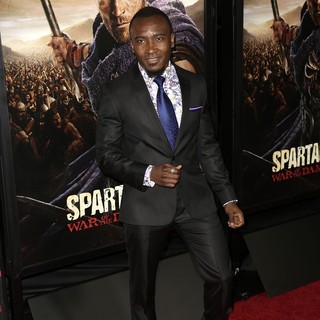 Blessing Mokgohloa in U.S. Premiere Screening of Spartacus: War of the Damned