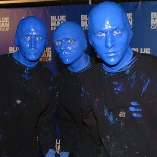 Blue Man Group in Photocall for The Blue Man Group