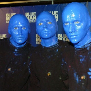 Blue Man Group in Photocall for The Blue Man Group