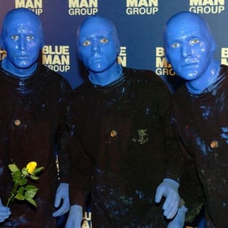 Blue Man Group in Photocall for The Blue Man Group