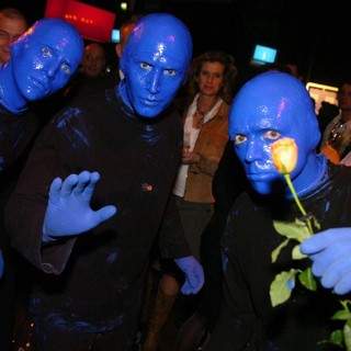 Blue Man Group in Photocall for The Blue Man Group