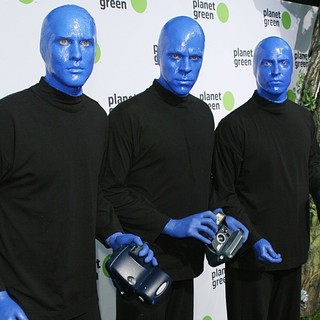 Blue Man Group in The Premiere of Discovery Communication's Planet Green - Concert - Arrivals - blue-man-group-premiere-planet-green-03