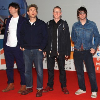 Blur in The BRIT Awards 2012 - Arrivals